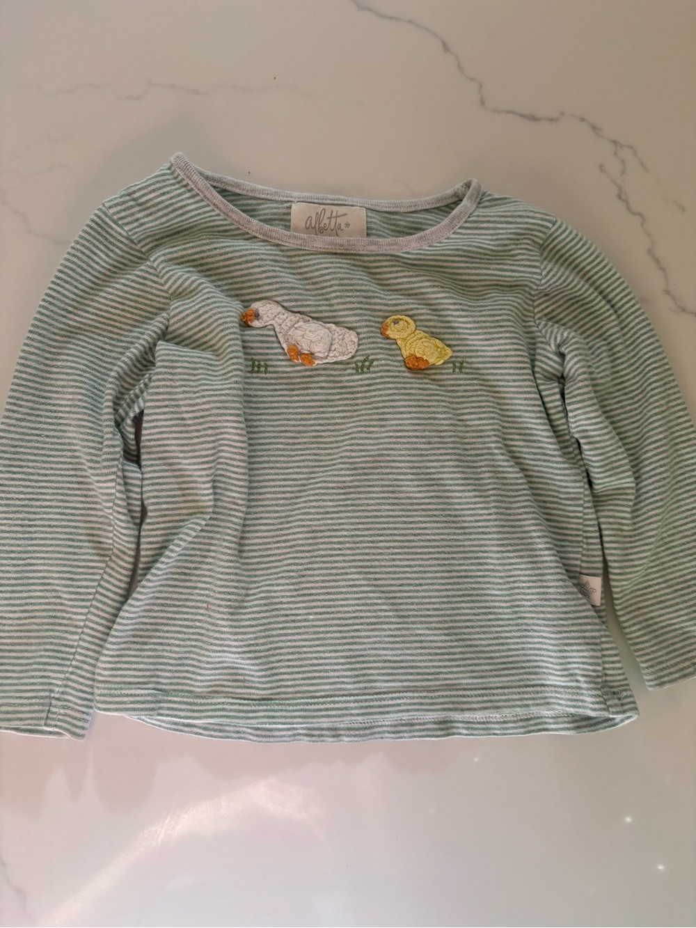 Albetta Appliqué Duck Shirt